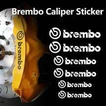 5X6 Pack Car ke Caliper Stickers for Brembo Lettering Vehicle Decals Accessories - £48.59 GBP