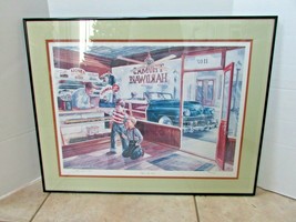 Angela Trotta Thomas Framed Print That&#39;s The One Lionel Trains Ltd Ed Signed - £129.72 GBP