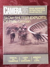 CAMERA 35 Vintage Photography Magazine April 1972 Phillip Leonian Cornell Capa - £12.81 GBP