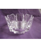 Orrefors Signed Corona Crystal Bowl by Lars Hellsten Sweden Mid-Century ... - £26.73 GBP