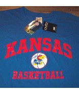 KANSAS UNIVERSITY JAYHAWKS Basketball T-SHIRT MENS XL NEW w/ TAG OVB - €17,05 EUR