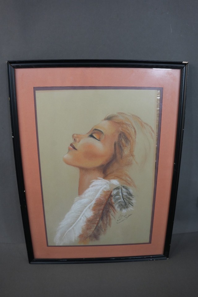 Original Oil Painting 1995 Jordanian Artist Size 24" by 17" Item image 3