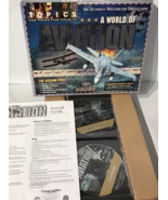 Vintage PC Games Combo with A world of Aviation iF-16 - $34.64