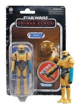 Kenner Star Wars Retro Collection NED-B Obi-Wan Kenobi 3.75&quot; Figure MOC - £9.34 GBP