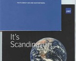 Scandinavian Airline Systems Booklets SAS World Route Map A330 and A340  - $27.72