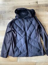 Athleta Inlet Jacket Womens Size L Winter Workout Coat Active Black B70 - $44.09