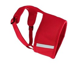 Red Dog Harness No Pull and Anti Choke Breathable Adjustable Dog Vest S M L XL - £6.89 GBP