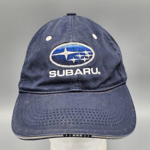 Subaru Car Auto Hat Cap Blue Page &amp; Tuttle Adjustable Strapback Embroide... - $14.50