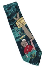 Tie Rack Funny Golf Golfer You Are Here You Should Be Here Novelty Silk Necktie - £16.61 GBP