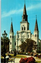 St Louis Cathedral New Orleans Louisiana Postcard - £5.41 GBP