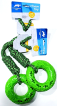2 Packs Animal Planet Pets Chew Dog Toy Explore The Wonder Squeaker Rope - £26.73 GBP