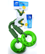 2 Packs Animal Planet Pets Chew Dog Toy Explore The Wonder Squeaker Rope - £26.63 GBP