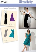 Simplicity Sewing Pattern 2549 Misses Dress Skirt Variations Size 6-14 UNCUT - £7.01 GBP