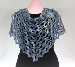 Openwork crochet shawl BL -2 - $100.00