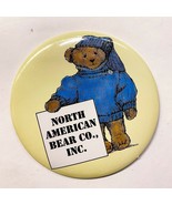 North American Bear Co Inc Huge Button Pinback Pin With Easel To Display... - $17.58