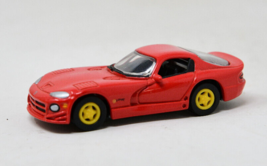 Johnny Lightning Red 1998 Dodge Viper GTS Yellow Wheels   1/64 scale - $7.55