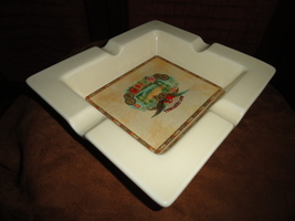 San Cristobal Ceramic Large Size Cigar Ashtray 10" W x 92.5" W x 2" H  image 5
