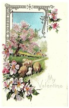 My Valentine Flower Series No. 10 Valentine&#39;s Day Antique Postcard E. Nash 1910 - £15.72 GBP