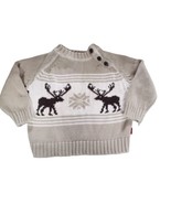 Genuine Kids Osh Kosh Moose Fair Isle Sweater Toddler Boys Size 2T Beige... - £8.96 GBP