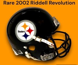 Pittsburgh Steelers Saints Rare 2002 Ltd Edition Riddell Revolution Mini Helmet - £92.49 GBP