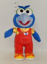 Disney Store Muppet Babies Baby Gonzo Plush 13&quot; Daredevil Dungarees Stuf... - £11.44 GBP