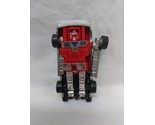 Vintage Silver Red Transformers Toy Car 3&quot; - £24.88 GBP