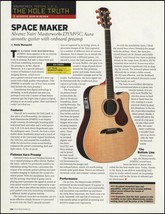 Alvarez Yairi Masterworks DYM95C Aura acoustic guitar sound check review article - £3.38 GBP