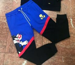 Men's Royal | Red | Black Looney Tunes Sylvester &amp; Tweety Sweatpants  - $110.00