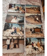 Vintage Color Family Vacation Photos in New Mexico.  Lot of 8. RARE 4&quot; X 6&quot; - $22.51 CAD