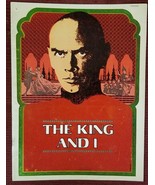 THE KING AND I - YUL BRYNNER / CONSTANCE TOWER THEATER PLAY PROGRAM + ST... - $14.00