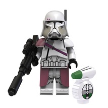 Commander Bacara The 21st Nova Corps Star Wars Minifigures Building Block Toys - £3.19 GBP