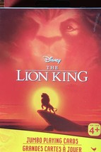 The Lion King Jumbo Playing Cards - New - $5.99