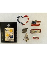 Vintage American Flag Liberty Bell Patriotic Avon America Beautiful Pin ... - $42.57