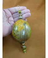 G-36) Topography field map Egg Gourd Christmas dangle ornament Charlotte... - $69.88 CAD