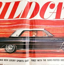 1962 Buick Wildcat V8 Advertisement Automobilia Centerfold General Motor... - $49.99