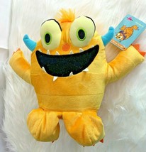 New Kohls Don&#39;t Play With Your Food Plush Stuffed Toy Bob Shea Yellow Mo... - $11.87