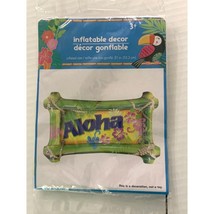 New Inflatable Aloha Sign Luau Party Inflatable 21 in inflated Size - £5.74 GBP