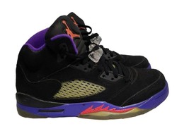 Nike Air Jordan 5 Retro GG Raptor Kids Size 7.5Y Ember Glow Purple Sneaker - $49.49