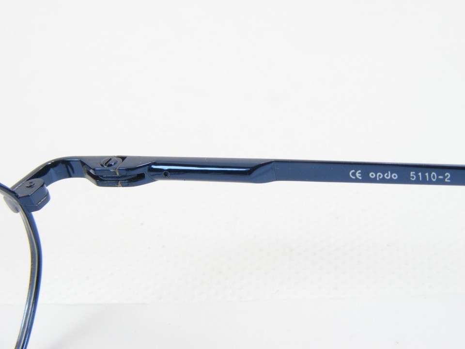 Vintage Opdo 5110-2 Blue / Red UNIQUE EYEGLASSES GLASSES METAL FRAME 40-19-125mm Item image 10