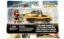 Hot Wheels Dc Comics Justice League Amazonian Warrior Set Wonder Woman - £5.12 GBP