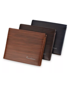 NEW Men&#39;s Bifold Leather Credit ID Card Holder Money Wallet Clutch Billf... - $10.88 CAD
