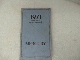 MERCURY   1971 Owners Manual 17485 - £13.44 GBP