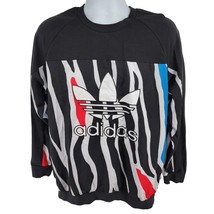 Adidas Originals Zebra Sweater Womens Size M - $25.21