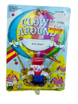 Mego Clown Around Toy Figure 1981 vtg MOC mount studio carnival HO creepy trains - $39.55