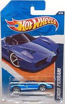 Hot Wheels 2011-116/244 Nightburnerz 6/10 BLUE Enzo Ferrari 1:64 Scale by Hot Wh - £33.67 GBP