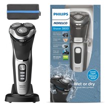 Philips Norelco Shaver 3800 Rechargeable Wet &amp; Dry Shaver with Pop-up Trimmer... - £59.78 GBP