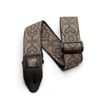 Ernie Ball Gold &amp; Black Paisley Jacquard Strap - $19.99