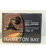 Hampton Bay Wetherby Barn Light Wall Mount Sconce Weather Resistant Lantern - $38.61