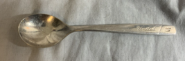 Vtg United Airlines Spoon International Silver Co 6” Metal Silver Plated - £5.36 GBP