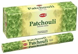 Hem Precious Patchouli Incense Sticks Hand Rolled Fragrance AGARBATTI 12... - $18.40